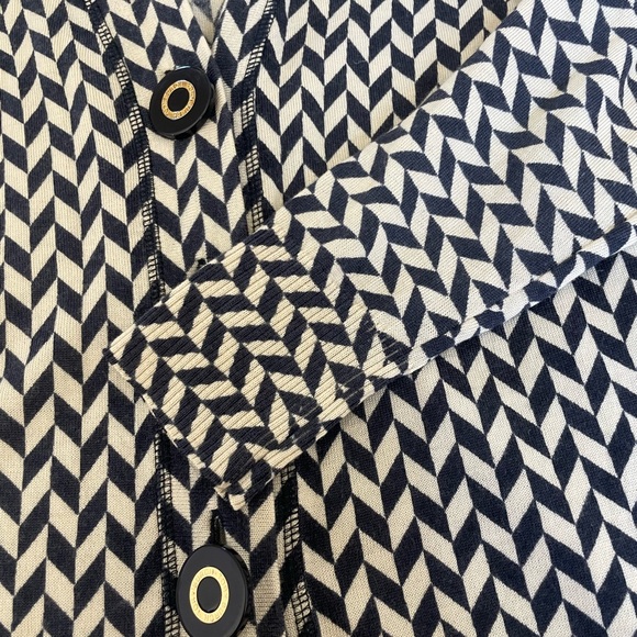 Tory Burch Geometric Cardigan - Picture 3 of 11